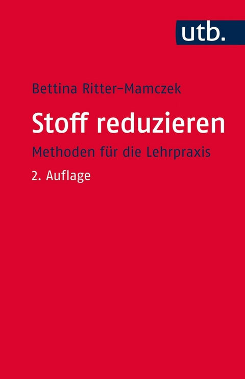 Stoff reduzieren -  Bettina Ritter-Mamczek