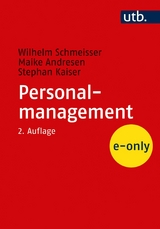 Personalmanagement -  Wilhelm Schmeisser,  Maike Andresen,  Stephan Kaiser