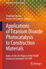Application of Titanium Dioxide Photocatalysis to Construction Materials - 