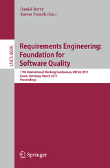Requirements Engineering: Foundation for Software Quality - 