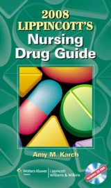 Lippincott's Nursing Drug Guide 2008 - Karch, Amy Morrison