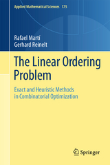 The Linear Ordering Problem - Rafael Martí, Gerhard Reinelt