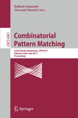 Combinatorial Pattern Matching - 