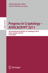 Progress in Cryptology -- AFRICACRYPT 2011 - 