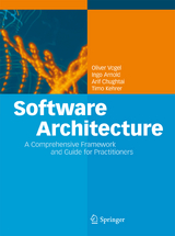 Software Architecture - Oliver Vogel, Ingo Arnold, Arif Chughtai, Timo Kehrer