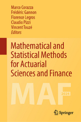 Mathematical and Statistical Methods for Actuarial Sciences and Finance - 