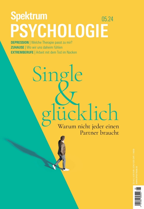 Spektrum Psychologie 5/2024 - Single und glücklich -  Spektrum der Wissenschaft