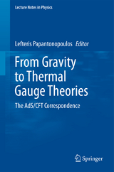 From Gravity to Thermal Gauge Theories: The AdS/CFT Correspondence - 