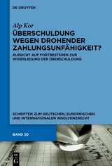 Überschuldung wegen drohender Zahlungsunfähigkeit? - Alp Kor