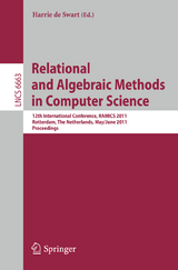 Relational and Algebraic Methods in Computer Science - 