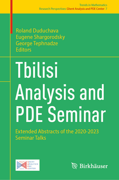 Tbilisi Analysis and PDE Seminar - 