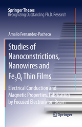 Studies of Nanoconstrictions, Nanowires and Fe3O4 Thin Films - Amalio Fernandez-Pacheco