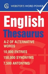 Webster's Word Power English Thesaurus -  Betty Kirkpatrick