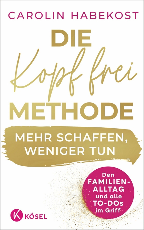 Die Kopf-frei-Methode – Mehr schaffen, weniger tun - Carolin Habekost