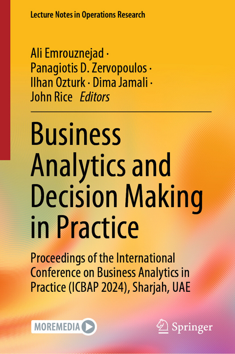 Business Analytics and Decision Making in Practice - 