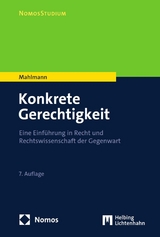 Konkrete Gerechtigkeit -  Matthias Mahlmann