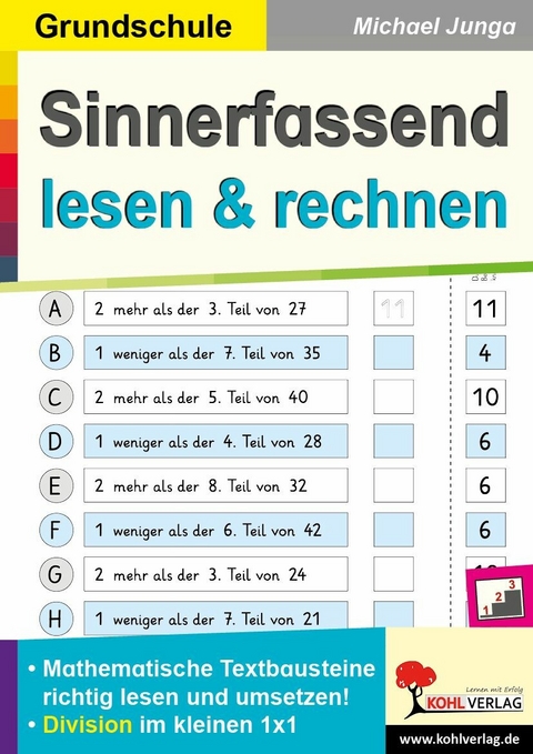 Sinnerfassend lesen und rechnen / Division -  Michael Junga