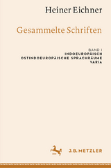 Heiner Eichner: Gesammelte Schriften -  Heiner Eichner