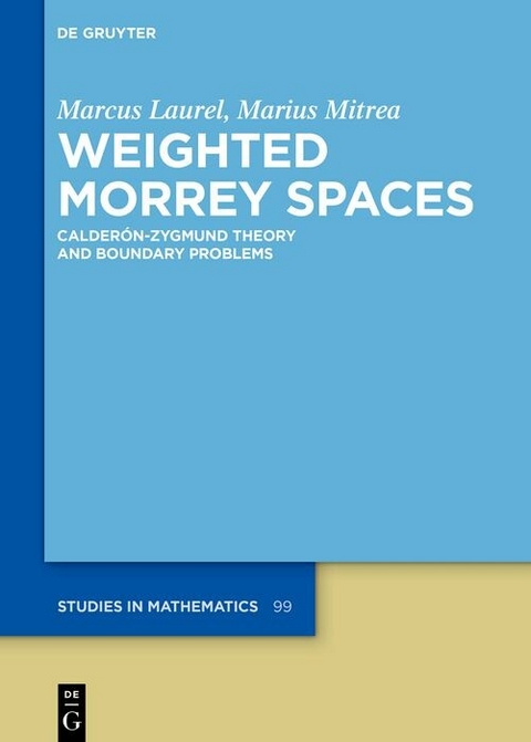 Weighted Morrey Spaces -  Marcus Laurel,  Marius Mitrea