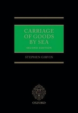 Carriage of Goods by Sea - Girvin, Stephen D.