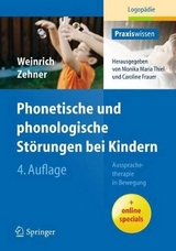 Phonetische und phonologische Störungen bei Kindern - Weinrich, Martina; Zehner, Heidrun