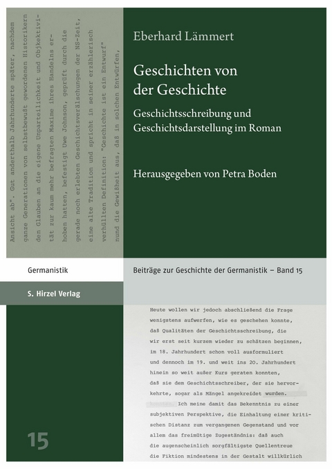 Geschichten von der Geschichte -  Eberhard Lämmert