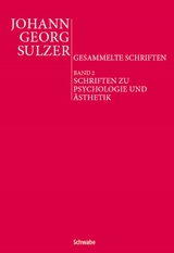 Schriften zu Psychologie und Ästhetik - 