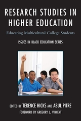 Research Studies in Higher Education -  Terence Hicks,  Abul Pitre