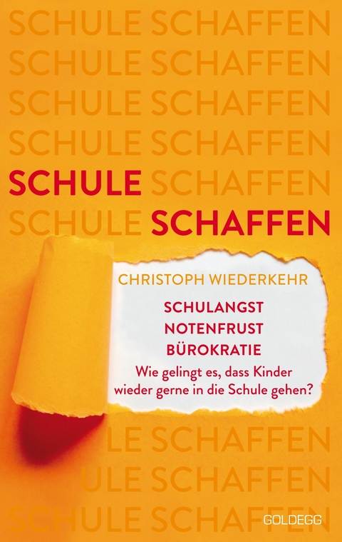 Schule schaffen -  Christoph Wiederkehr