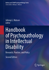 Handbook of Psychopathology in Intellectual Disability - 