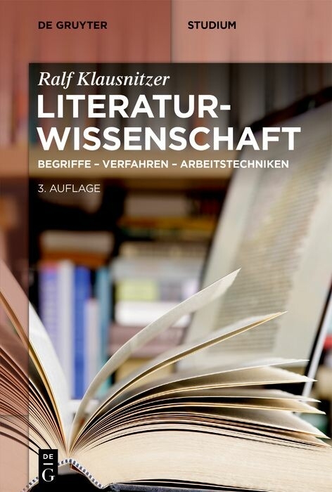 Literaturwissenschaft -  Ralf Klausnitzer