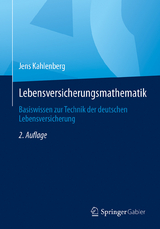 Lebensversicherungsmathematik - Jens Kahlenberg