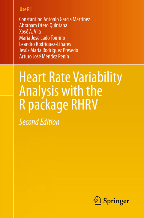 Heart Rate Variability Analysis with the R package RHRV -  Constantino Antonio García Martínez,  Abraham Otero Quintana,  Xosé A. Vila,  María José Lado Touriño