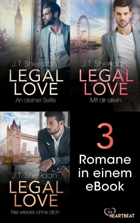 Legal Love - 3 Romane in einem eBook - J.T. Sheridan