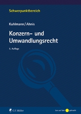 Konzern- und Umwandlungsrecht - Jens Kuhlmann, Erik Ahnis