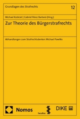 Zur Theorie des Bürgerstrafrechts - 