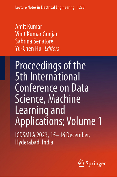 Proceedings of the 5th International Conference on Data Science, Machine Learning and Applications; Volume 1 - 