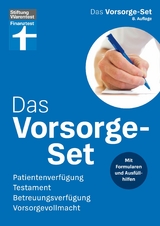 Das Vorsorge-Set - Ihr Ratgeber für die wichtigsten Vorkehrungen, mit Ausfüllhilfen – auch zum Herunterladen