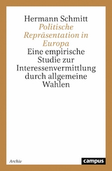 Politische Repräsentation in Europa -  Hermann Schmitt