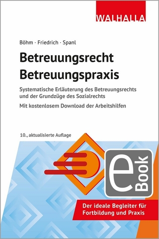 Betreuungsrecht-Betreuungspraxis 2025 - Horst Böhm; Reinhold Spanl; Johannes Friedrich