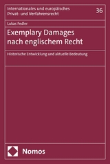 Exemplary Damages nach englischem Recht - Lukas Fedler