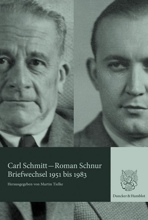 Briefwechsel 1951 bis 1983. -  Roman Schnur