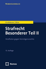 Strafrecht Besonderer Teil II - Urs Kindhäuser, Martin Böse