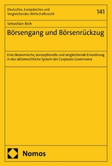 Börsengang und Börsenrückzug - Sebastian Bich