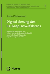 Digitalisierung des Bauleitplanverfahrens - 