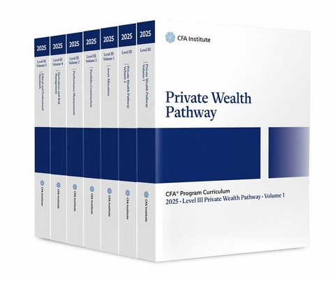 2025 CFA Program Curriculum Level III Private Wealth Pathway Box Set