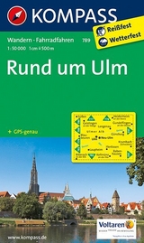 KOMPASS Wanderkarte Rund um Ulm - 