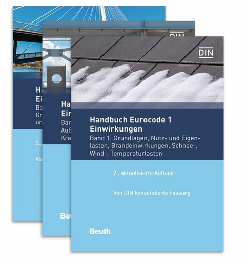 Handbuch Eurocode 1 Einwirkungen Band 1 bis Band 3 - 