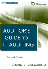 Auditor's Guide to IT Auditing, + Software Demo - Cascarino, Richard E.