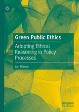 Green Public Ethics -  Jan Olsson